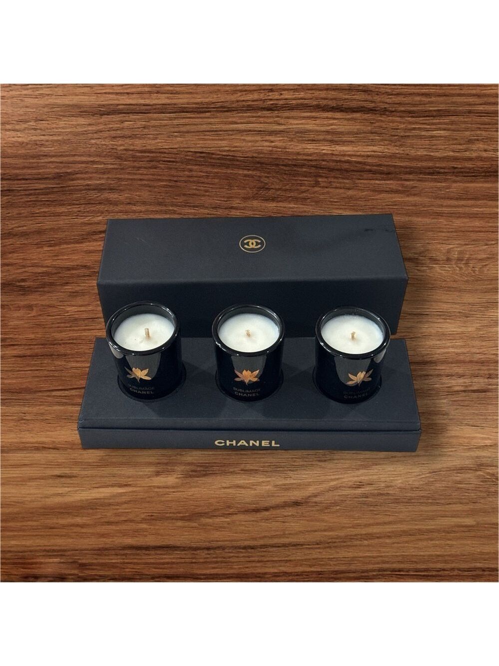 Chanel Sublimage Trio Candle Set